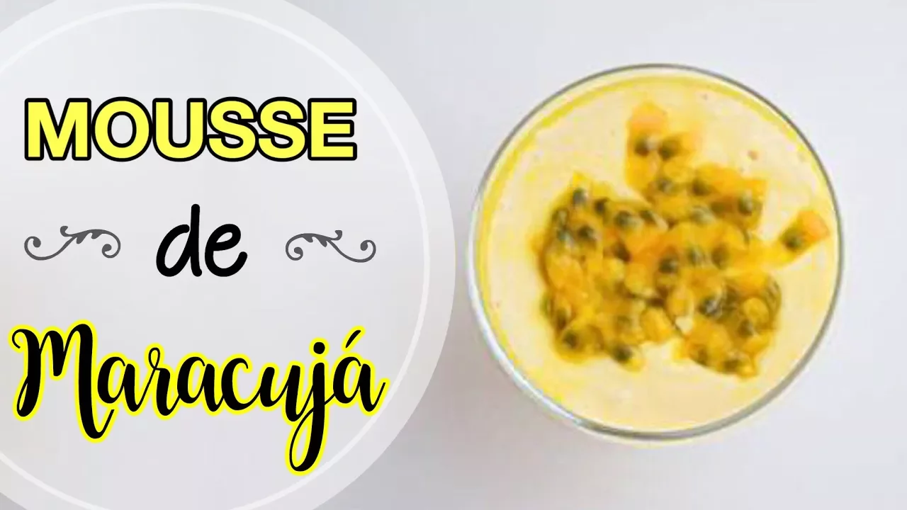 Minha receita inédita de mousse de maracujá super saudável, sem açúcar e sem lactose chegou! Esta re. 