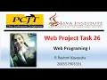 Java Institute Web Programming 1 eShop Project Task 26