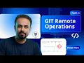 Git Remote Operations Explained push pull fetch GitHub Workflow