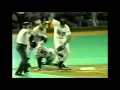 Macho Man Randy Savage on Kent Hrbek in the 1991 World Series