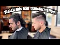 Download Lagu “Hair Transformation: Skin Fade with Long Hair \u0026 Modern Comb Over”