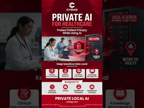 CYBAG AI for Healthcare—Without Compromising Patient Privacy.