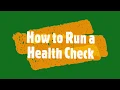 How to Complete a FCPSOn Health Check