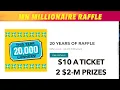 Minnesota Millionaire Raffle Tickets Are Going Fast