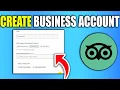 How To Create Tripadvisor Account For Business - New Method