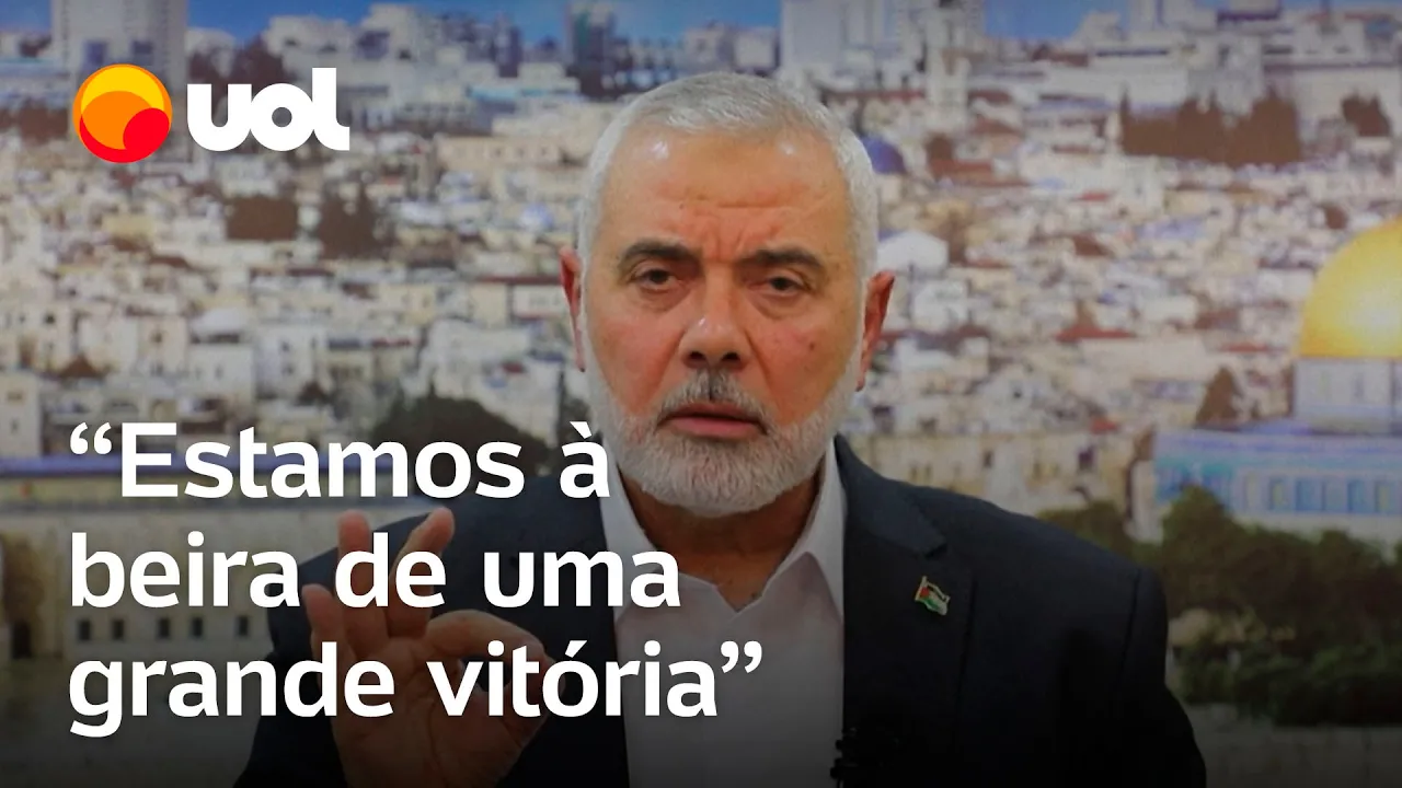 Guerra Israel e Palestina; Líder do Hamas: ‘estamos à beira de uma grande vitória’
