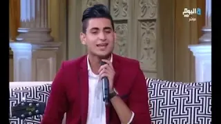 يحيي علاء   ياغصن بان  لايف في القاهرة اليوم دندنها