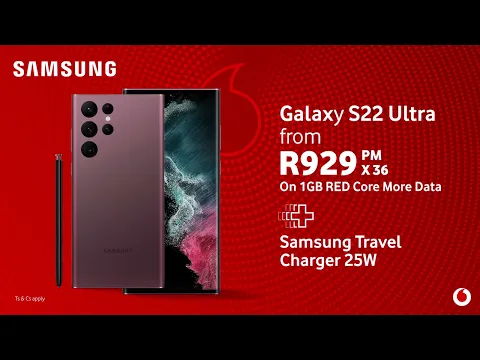 Download MP3 Samsung Galaxy S22 Ultra on Vodacom