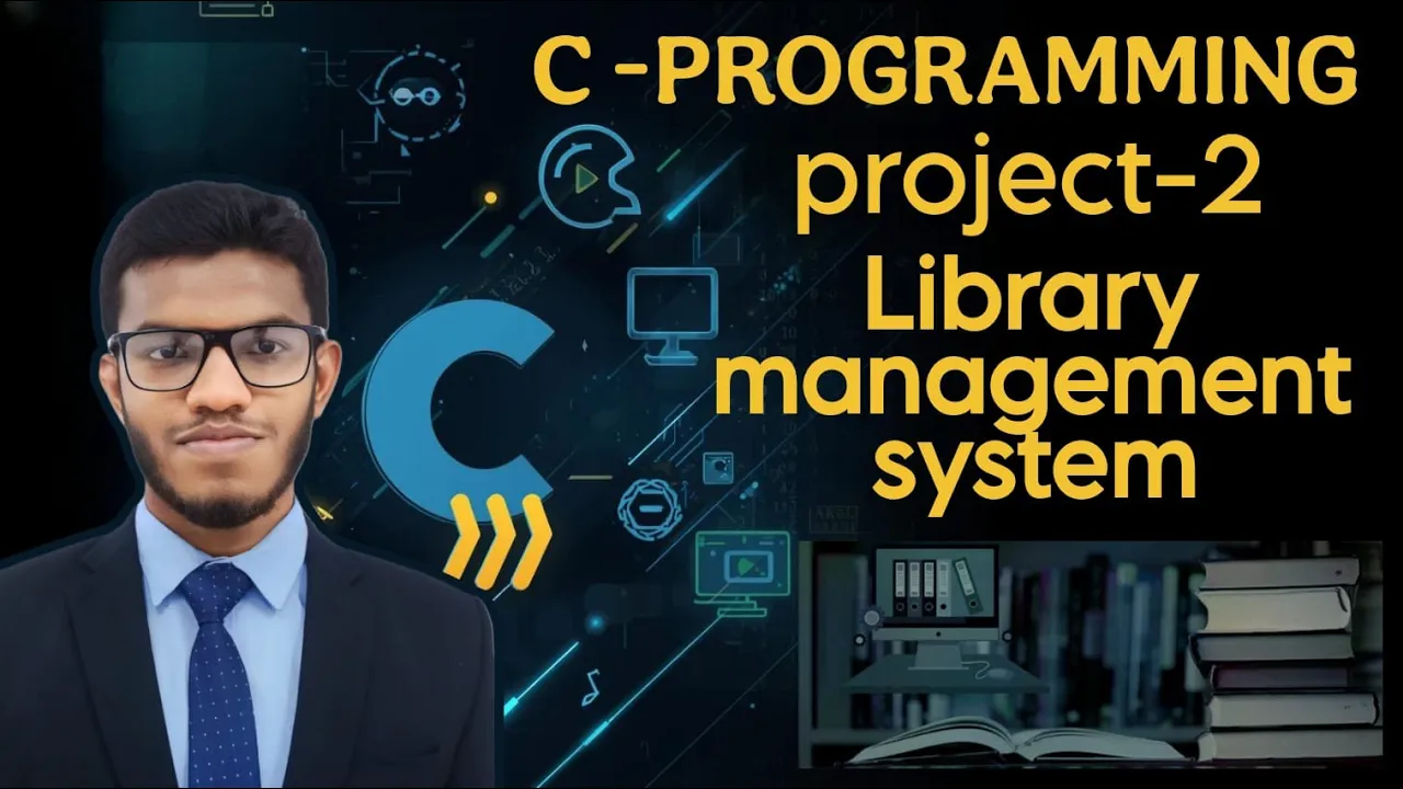 Library Book Management System in C | Bangla Explanation | C Programming Project