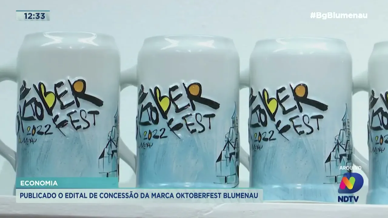 Economia: publicado o edital de concessão da marca Oktoberfest Blumenau