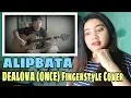 Download Lagu ALIPBATA - DEALOVA (ONCE) Fingerstyle Cover - REACTION