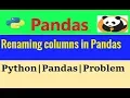 pandas rename column How to rename column name in pandas python pandas