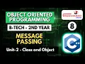 Lec 8 Message Passing OOPM B-Tech 2nd Year