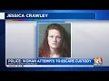 Police Woman Attempts to Escape Custody