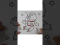 How to Draw Astronaut - Easy Drawing