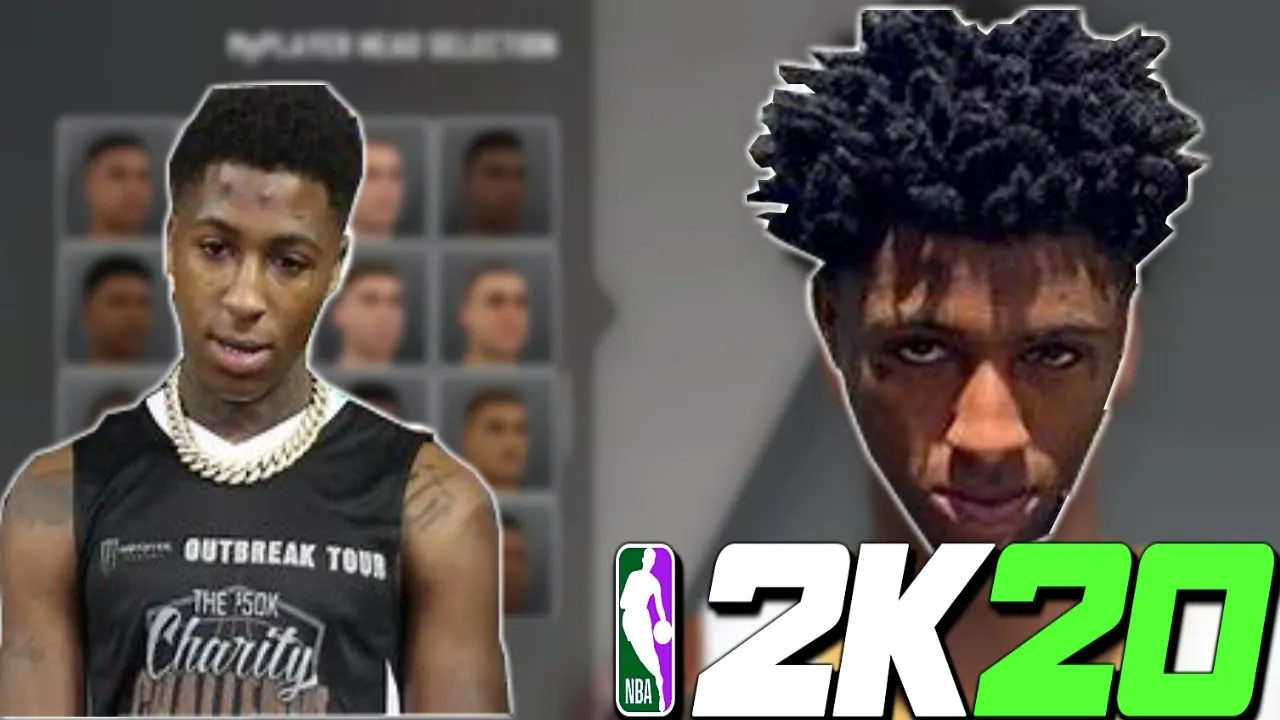 NBA 2K20 HOW TO MAKE THE BEST NBA YOUNGBOY FACE CREATION