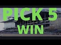 PICK 5 WIN at the Big A Aqueduct Picks are Rollin