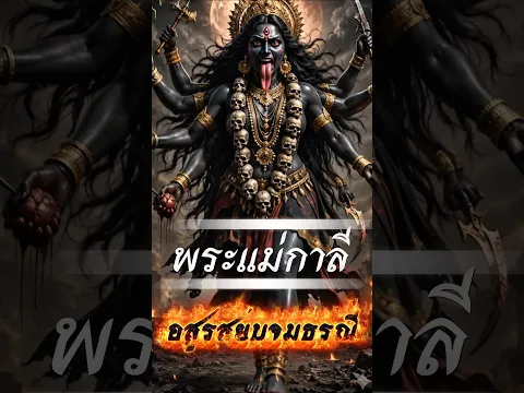 อสูรจมธรณี พระแม่กาลี พิชิตอุปสรรค สยบภูตผีล้างอาถรรพ์ #shorts