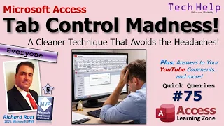 Microsoft Access Tab Control Madness A Cleaner Technique That Avoids The Headaches QQ