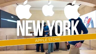 Inside APPLE STORE New York City Grand Central