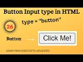 Mastering HTML s Input Type Button A Comprehensive Guide