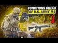 How to do a Functions Check for U S Army M4