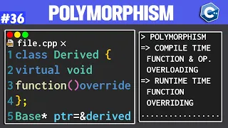 Polymorphism in C OOP