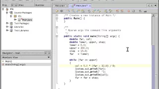 05 JAVA Temperature Table 2