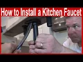 How to Install a Kitchen Faucet - Delta Ashton Touch2o