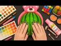 Lagu ASMR Makeup on Watermelon (No Talking)