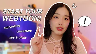 HOW TO MAKE A WEBTOON storytelling character design planning development tips