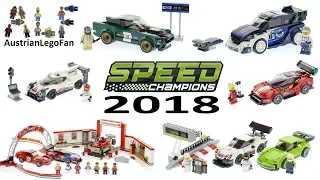 All Lego Speed Champions Sets 2018 - Lego Speed Build Review