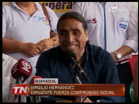 Militantes de Fuerza Compromiso Social denuncian irregularidades en CNE