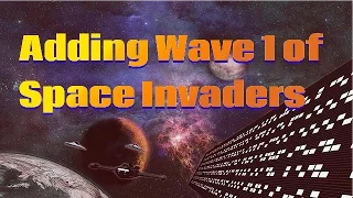 Adding moving space Invaders wave 1 - JavaScript Game programming Space Invaders