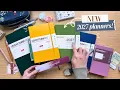 Comparing Leuchtturm1917 2027 Planners Quarterly Weekly Monthly Layouts Matching Pens