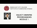 Object Oriented Programming Module 1