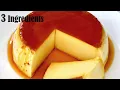 Lagu 3 Ingredients Caramel Pudding | Dessert Recipe