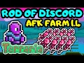 AFK ROD OF DISCORD FARM TERRARIA 1 4 Terraria Rod of Discord farm tutorial Chaos elemental farm