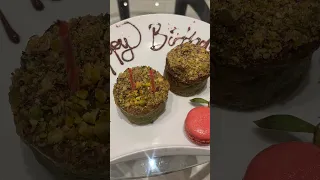A surprise for my birthday from Labourdonnais Hotel in Caudan Marina #birtdaycake #mauritius