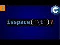 C isspace