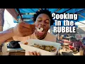 Eating Food in WORST Hit Areas of JAMAICA!