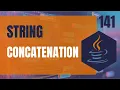Java DSA 141 String Concatenation In Java