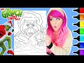 Coloring The Grinch Dr Suess How The Grinch Stole Christmas Coloring Page Ohuhu Art Markers