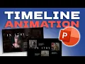 Create an amazing TIMELINE in POWERPOINT Tutorial and free slides