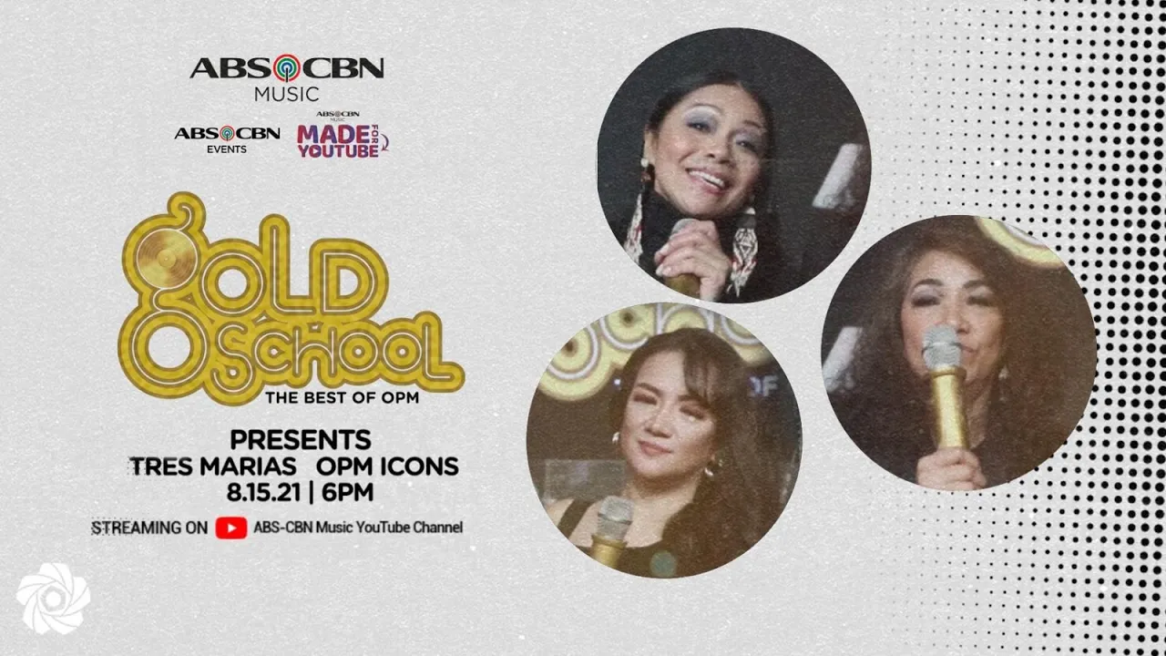 SAVE THE DATE | Gold School presents: Tres Marias OPM Icons! Tomorrow at 6pm | #shorts