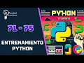Python Training with 100 Exercises - Episode