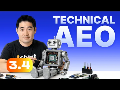 Technical SEO for AI: Robots.txt, GPTBot & llms.txt Explained | 3.4. AEO Course by Ahrefs video thumbnail