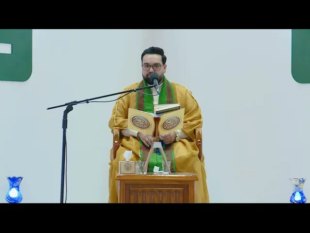 ⁣الصحن العلوي المُطهّر يشهد محفلًا قرآنيًّا دوليًّا بمناسبة أسبوع الغدير الأغر