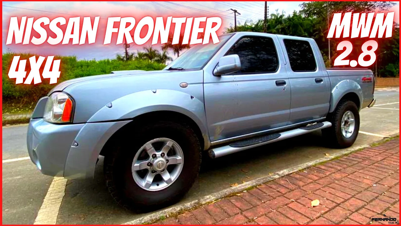 "À VENDA????" NISSAN FRONTIER 2.8 MWM 4X4 DIESEL 2005 "ELE É O TERCEIRO PROPRIETÁRIO"