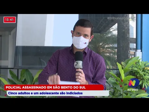 Policial assassinado em São Bento do Sul: Cinco adultos e um adolescente são indiciados